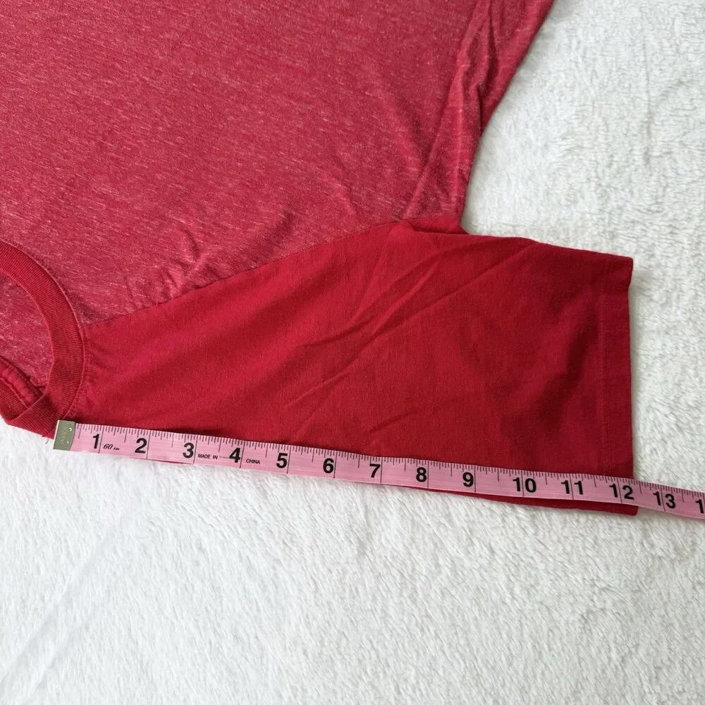 Wonder Nation Boys Lot Of 3 Short Sleeve T Shirts Size XXL (18) Striped Red